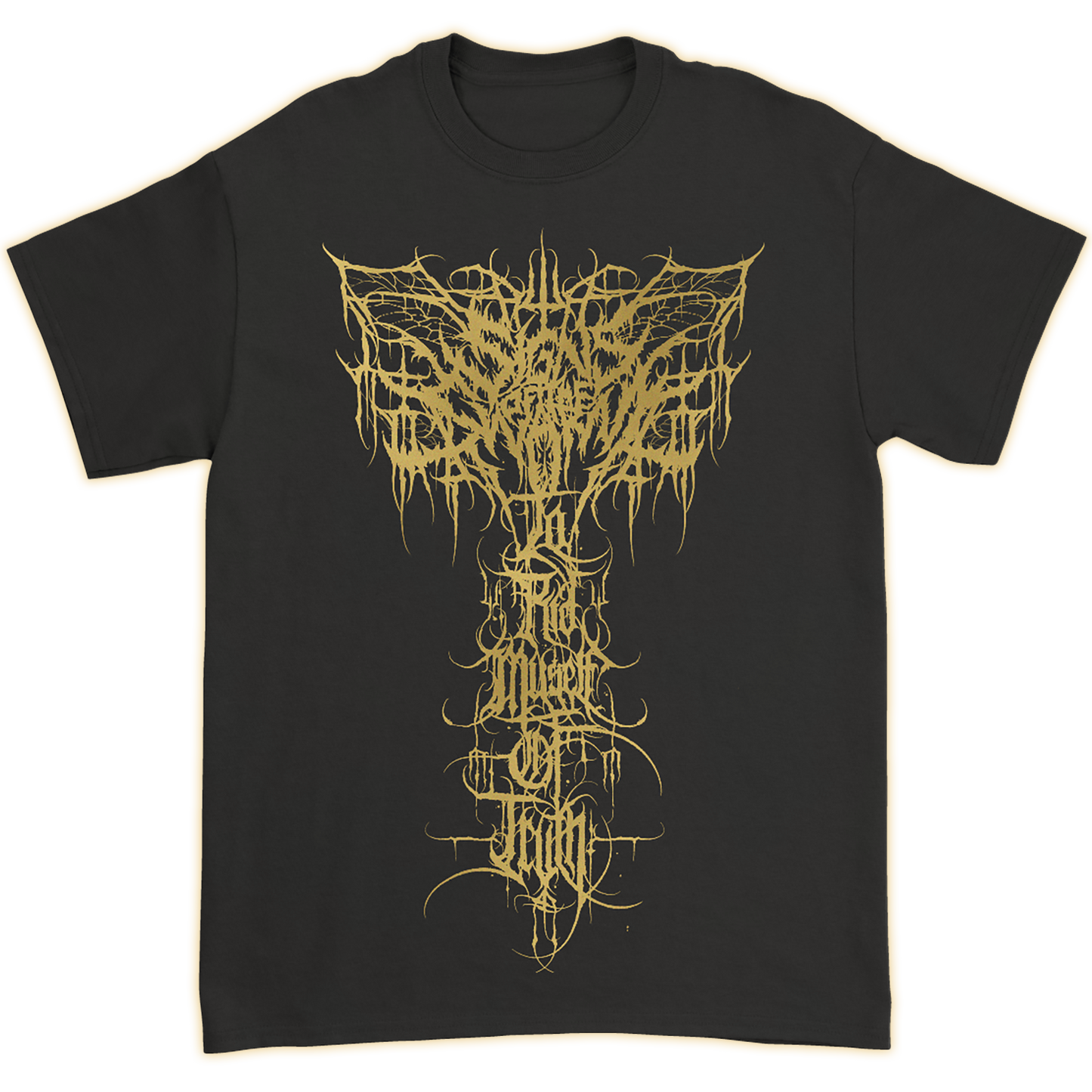 Gold Foil 'To Rid Myself of Truth' Logo Combo